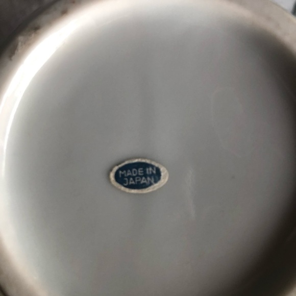 Mid Century Vase - Floral -  Flowers - Pottery - Stoneware - Made in Japan - MCM - Picture 4 of 6